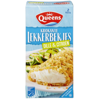 Queens Krokante lekkerbekjes dille & citroen